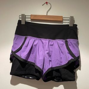 Lululemon Double Layer Shorts - US 4